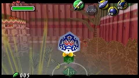 Staircase hover in Deku Palace (save a bombchu)