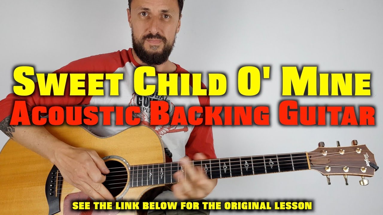Sweet Child O' Mine Acoustic Backing Track