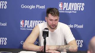 Dallas Mavericks' Luka Doncic Postgame Interview Game 5 vs LA Clippers