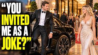 The CEO Invited Single-Dad Janitor to a Charity Gala as a Joke — Froze When He Arrived in a $5M Car