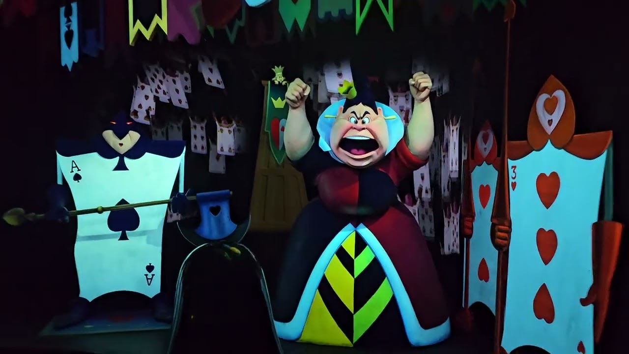 Disneyland Alice in Wonderland Oct 2025