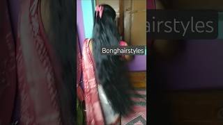 Claw Clip Hairstyle For Silky Open Hair