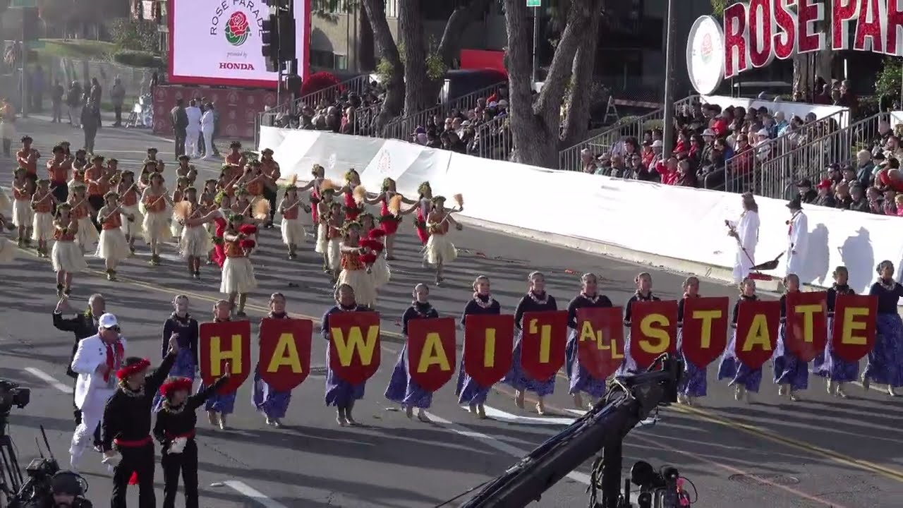 Na Koa Ali'i - Hawai'i All-State Marching Band - 2024 Pasadena Rose Parade