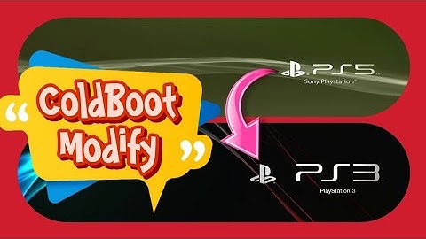 PS5 Coldboot Modify For PS3 CFW & Hen Users+Download#ps3