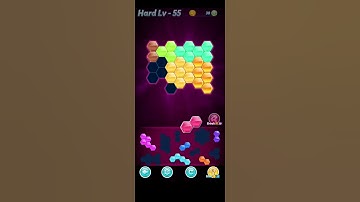 Block! Hexa Puzzle~Turmoil B block 6 to 10 levels~ level-55