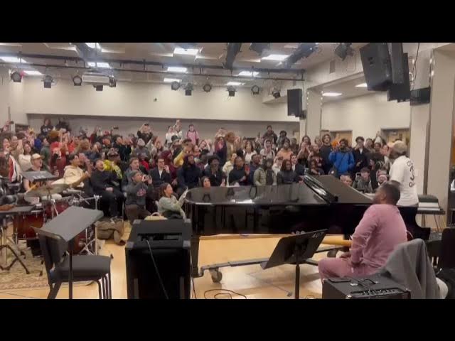 PJ Morton Sings “How Deep Is Your Love” at Berklee College of Music