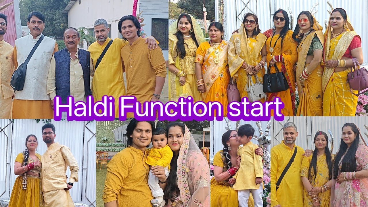 Part -1 Haldi function| Wedding vlogs| #weddingvideo #familyfunction #haldi #haldiceremony #viral