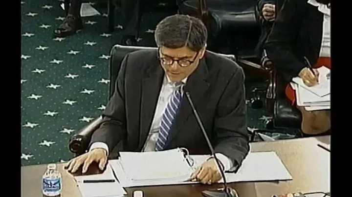 Jaime questions Treasury Secretary about bonuses g...