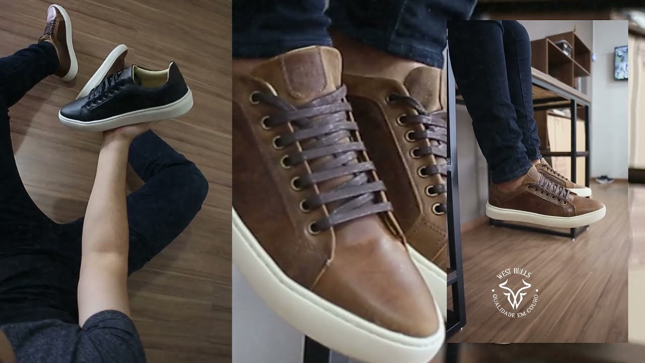 WEST BULLS - Calçados em couro - YouTube