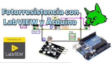 Fotorresistencia (LDR) con LabVIEW y Arduino
