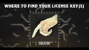Lesson 2: Where to Find Your License Key(s) Using CREATOR™ by HouseLabels.com