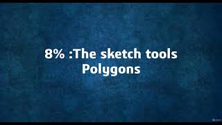 6  8 sketch tools Polygons