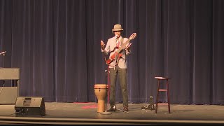 Grammy-nominated artist and American composer duo visit Wheeling Park High School