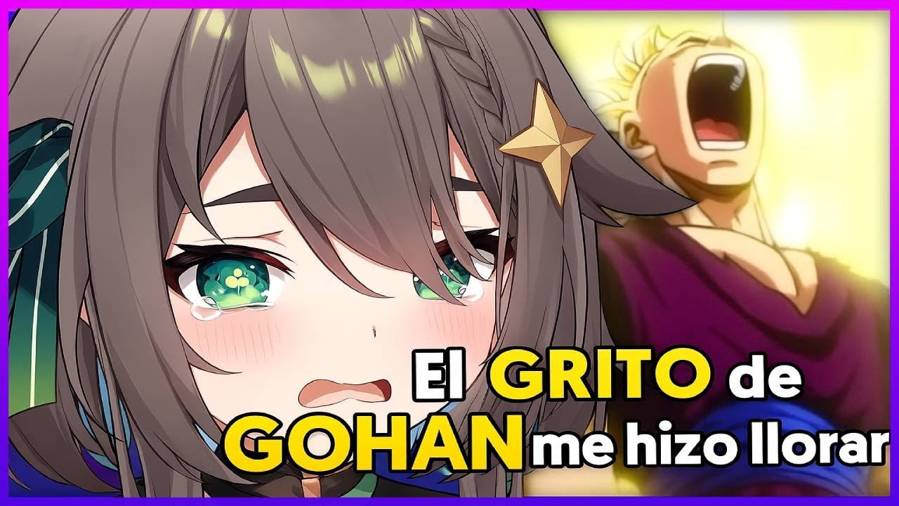 Meica escuchando los gritos de GOHAN 😭🔥 en varios idiomas 🎤