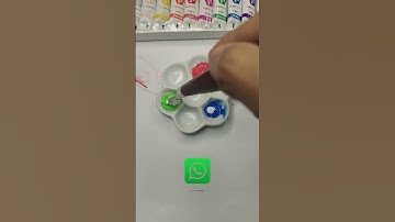 What color do mixed Characters make #colormixing #mixingthings #satisfying #insideout #viralvideo