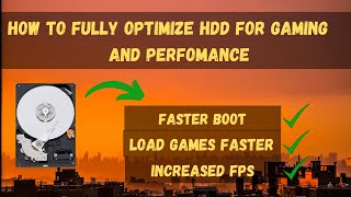 🔧How To Fully Optimize Hard Disk For Gaming and Perfomance |✅Load Games Faster - 2022