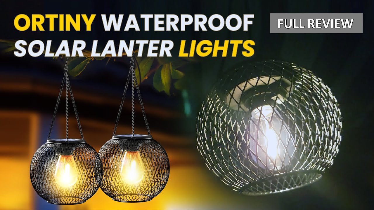 Современные яркие солнечные фонари для заднего двора — Садовые фонари Ortiny Solar Lights — Сфери...