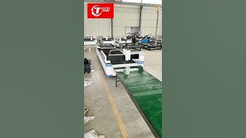 Uncoiling and Leveling fiber Laser Cutting Machine used for processing aluminum plate#fiberlaser