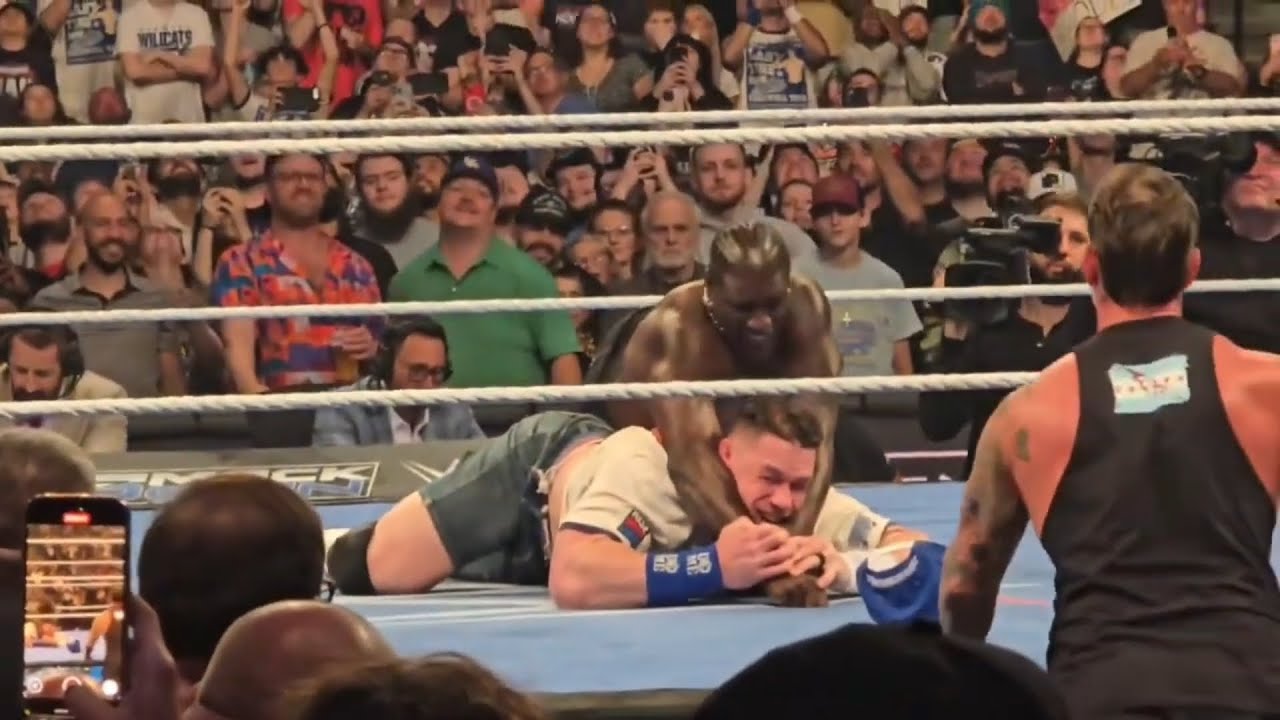Punk Destroy R Truth CM Punk DESTROY John Cena After SmackDown Off Air Today - YouTube