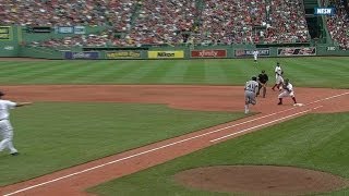 DET@BOS: Red Sox get the out on batter interference