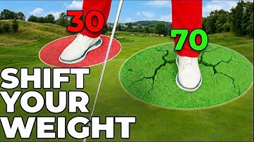 SHIFT your weight CORRECTLY: The move all GREAT ball strikers MASTER (It