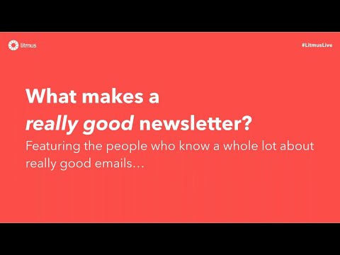 What Makes a Really Good Newsletter? | Webinar