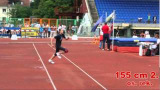 Valerija Todić 155 Cm Skok V Višino 1. Mesto Atletsko Prvenstvo Za Osnovne Šole Ljubljana 2011