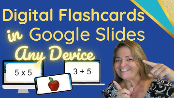 Digital Flashcards in Google Slides  Randomize Flashcards