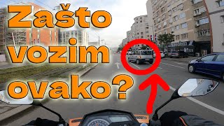 Zašto vozim ovako??? | Vožnja skuterom po Beogradu