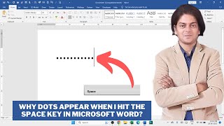 Why dots appear when I hit the space key in Microsoft word? screenshot 3