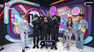 TNX Inkigayo Full Interview with MCs Yeonjun, Jung Ui and Bum June!