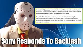 Sony Finally Responds To The Digital Only Backlash And Its Not Good