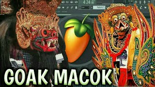 Iringan Barong Goak Macok Fl Studio Bali Tempo 185 & 165