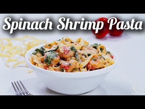 Video: How To Make Shrimp And Spinach Pasta