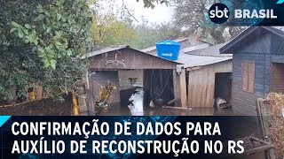 Auxílio Reconstrução: moradores do RS já podem confirmar dados | SBT Brasil (27/05/24)