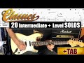 20 Classic Intermediate Level Solos + TAB