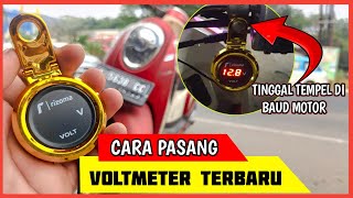 Cara Pasang Voltmeter di Motor Scoopy FI