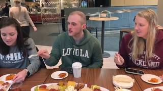 The Greyhound Tests Loyola's BBQ Station