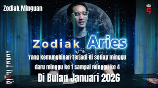 Download Lagu Zodiak Aries,yang kemungkinan terjadi dari minggu pertama sampai minggu ke empat di bulan Januari 26 MP3
