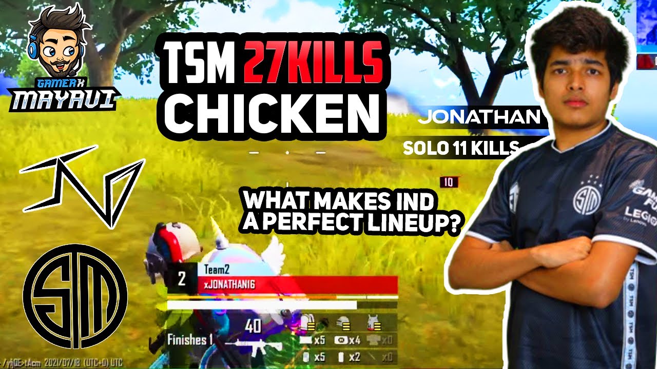 TSM vs Team Maxtern | TSM 27 Kills Chicken | Jonathan + Spower Full Domination ~ Mayavi Highlights
