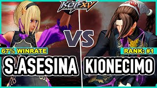 KOF XV 🔥 Shermie Asesina (Shermie/Athena/Leona) vs Kionecimo (Kyo/Duo Lon/Iori)