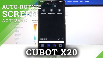 Disable Screen Rotation Option - Display Settings on CUBOT X20