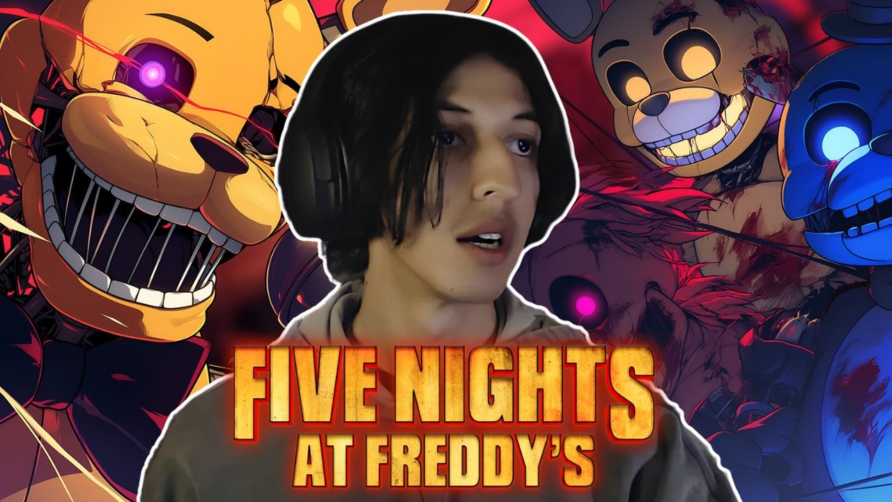 FIRST TIME reacting to FNAF music! | The Living Tombstone
