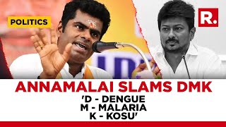 Annamalai fights back for Sanatan and gives strong reply to DMK's Udhayanidhi Stalin