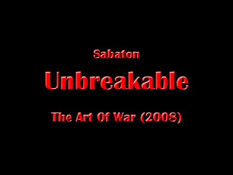 Sabaton (+) Unbreakable