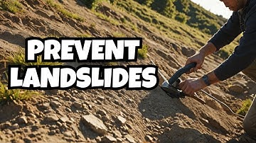 Landslide PREVENTION: DIY Slope Stabilization Techniques