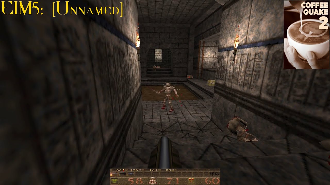 Coffee Quake 2: Double Shot (Normal) - E1M5: [Unnamed] (100%)