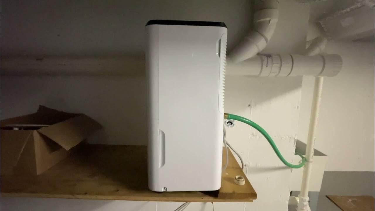 Frigidaire 35Pint Dehumidifier Review (FFAD3533W1) YouTube