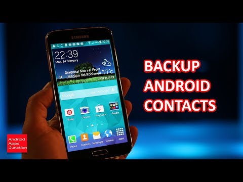 How to backup contacts in android gmail this video today we will see gmail. if you want the ...