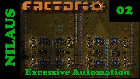 Factorio S8E02 - Crushing and Smelting Iron and Copper